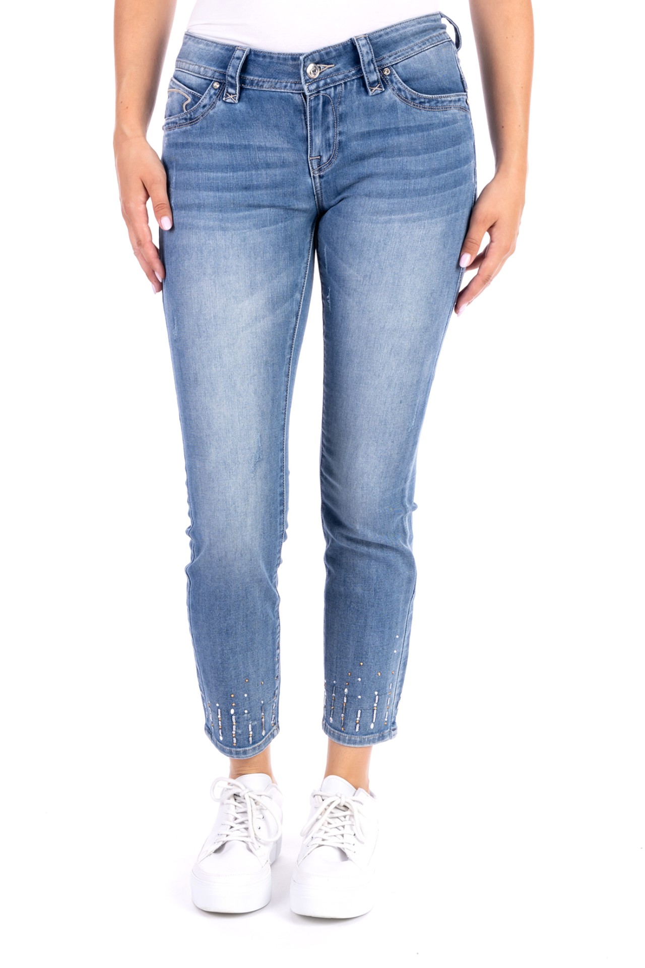 Laura 30675XB | Cropped | Slim Fit | Blue