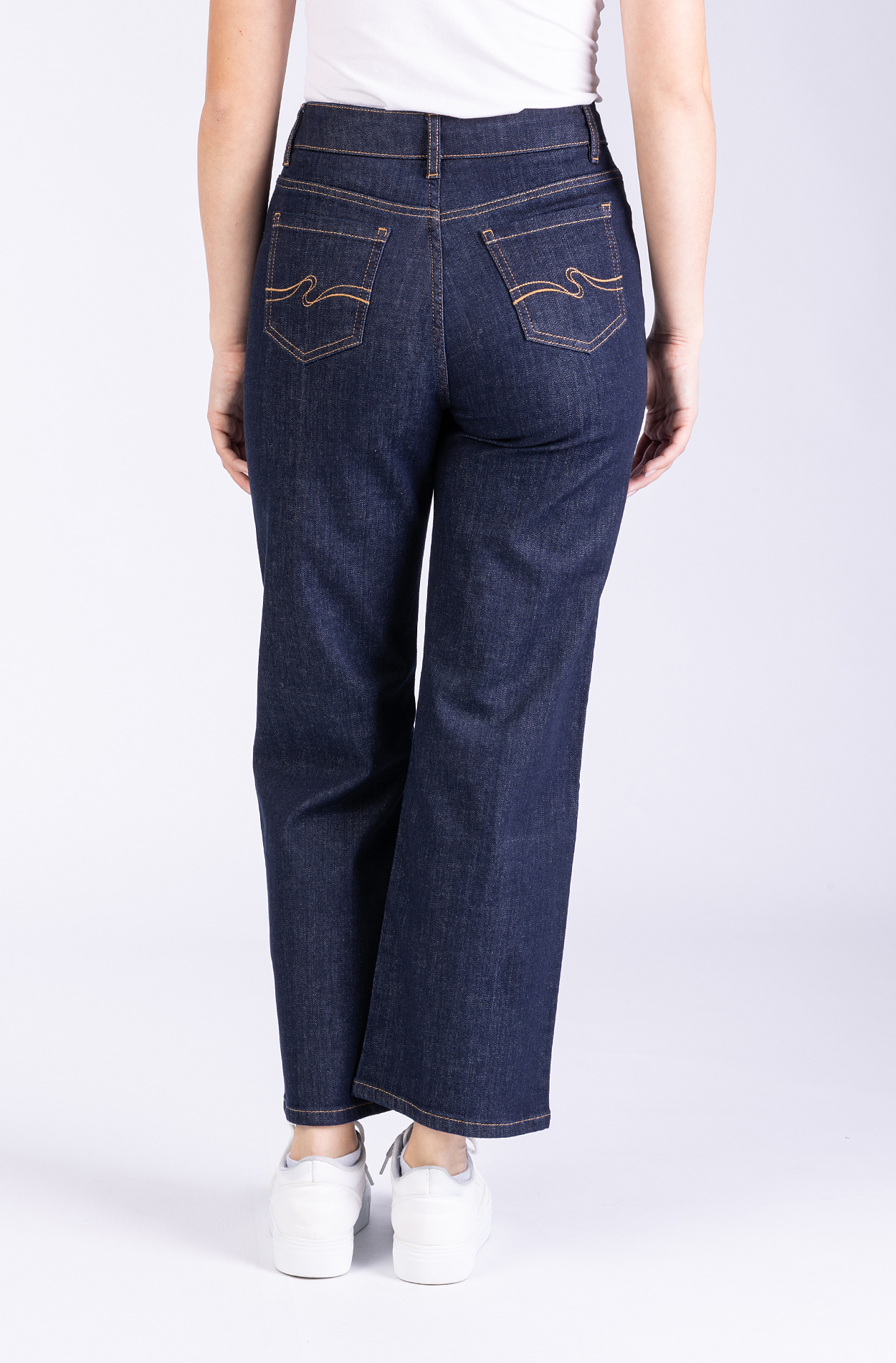 Quinn N14083Y | Culotte | Raw Denim