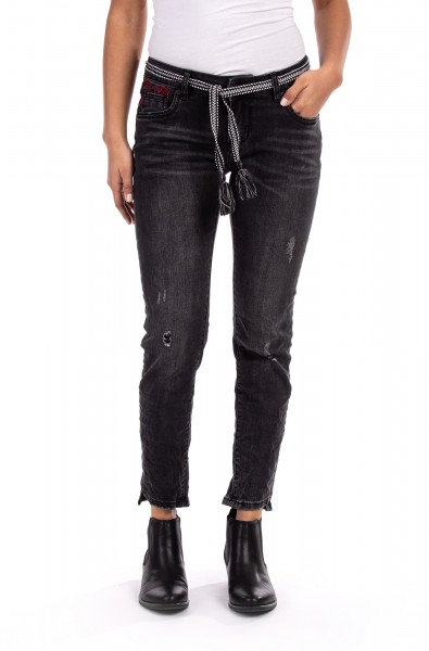 Cherry 10848 Cropped Skinny Fit